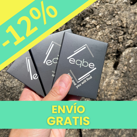 eqbeTag Pack x3 APPLE Blancos - Localizadores Smart