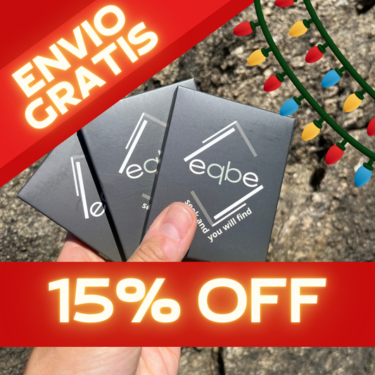 eqbeTag Pack x3 APPLE Blancos - Localizadores Smart