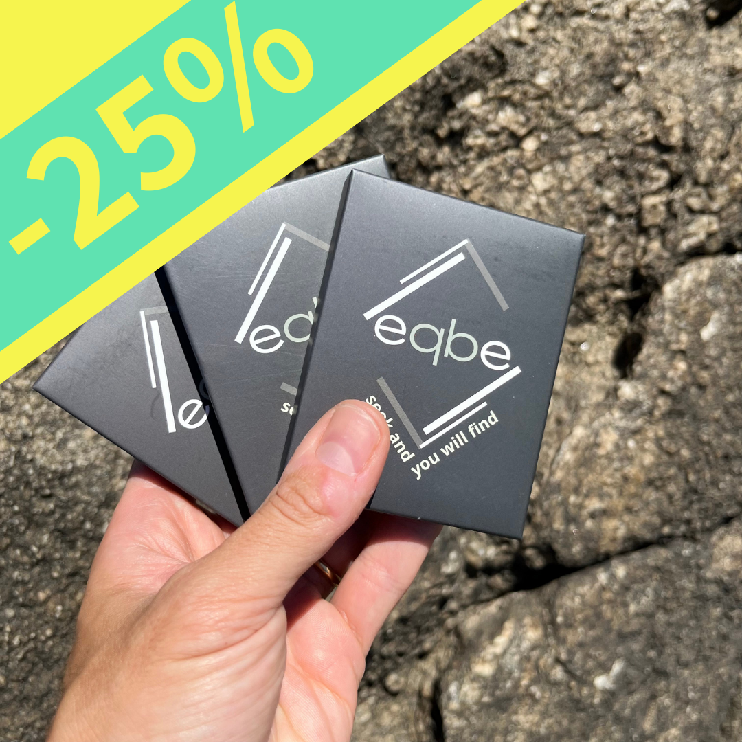 eqbeTag Pack x3 APPLE Blancos - Localizadores Smart